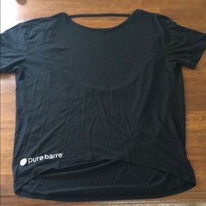 Pure Barre “Pony tee”
